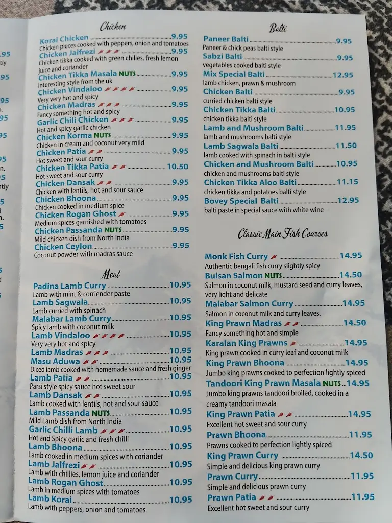 Menu_Royal Gurkha Spice_Bovey Tracey_image_4