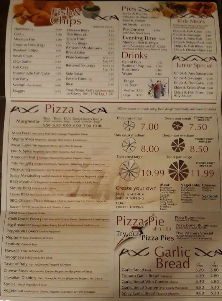 Menu_5 Flavours_Adwick le Street_image_1