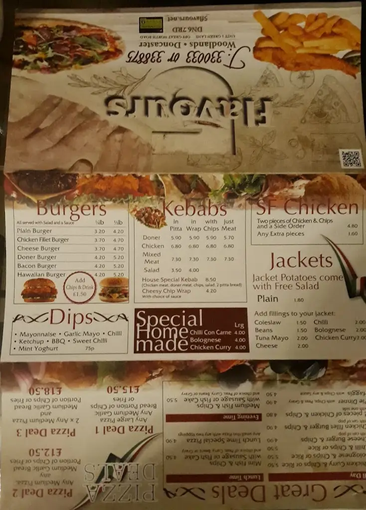 Menu_5 Flavours_Adwick le Street_image_2