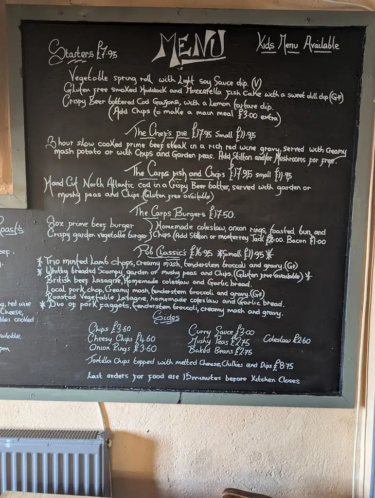 Menu_The Carpenters Arms, Ilsington. Nr. Haytor, Dartmoor, Devon, England TQ13 9RG_Bovey Tracey_image_4