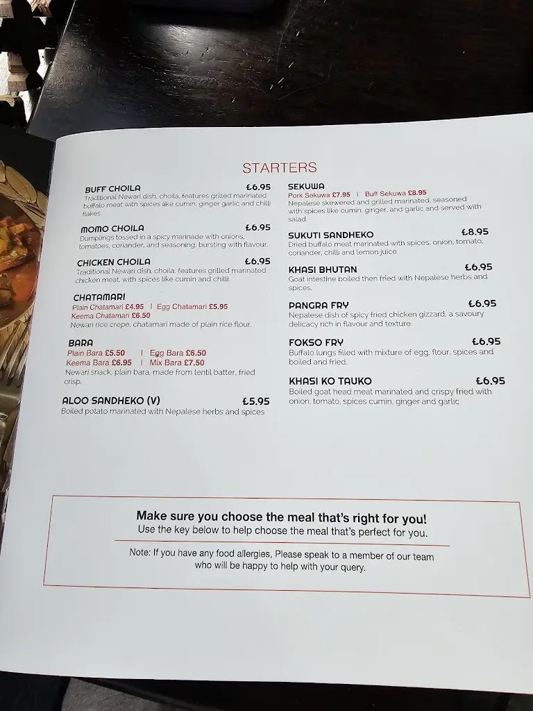 Menu_Vintuna Restaurant_Aldershot_image_3