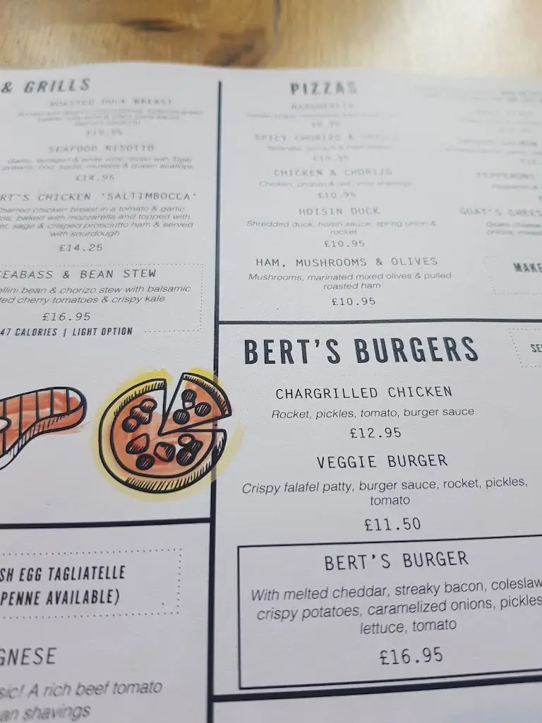 Menu_Bert's Pizzeria & Cafe_Brandesburton_image_2