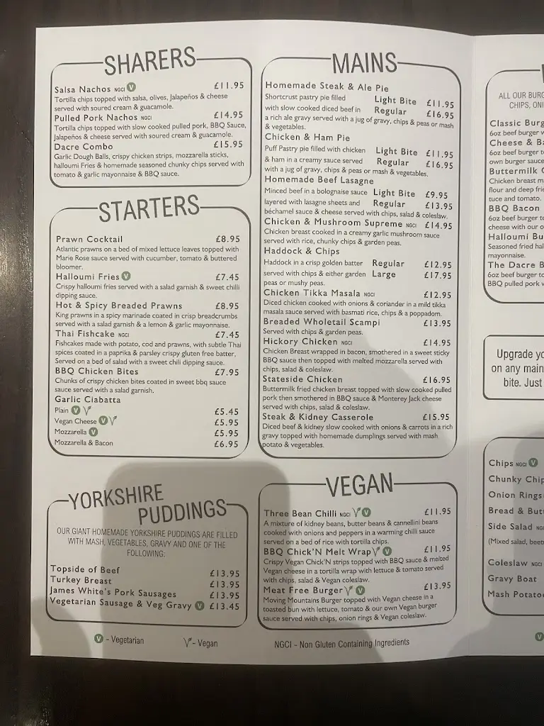 Menu_The Dacre Arms_Brandesburton_immagine_3