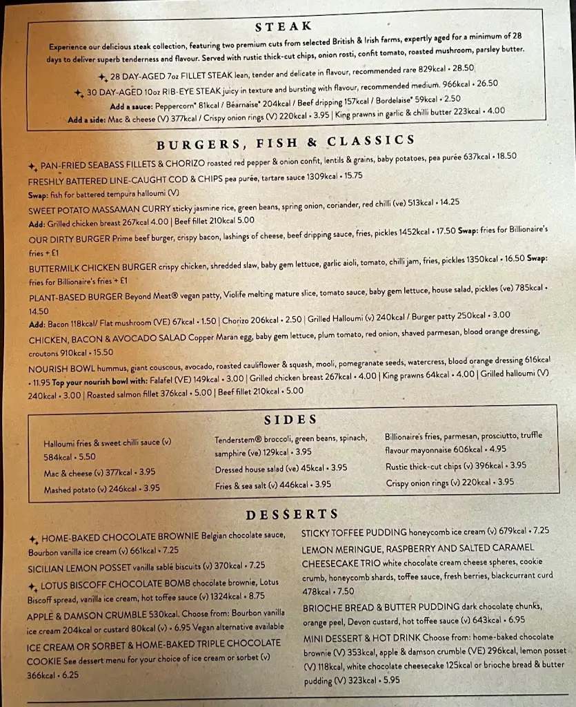 Menu_The White Hart_Bramhope_image_1