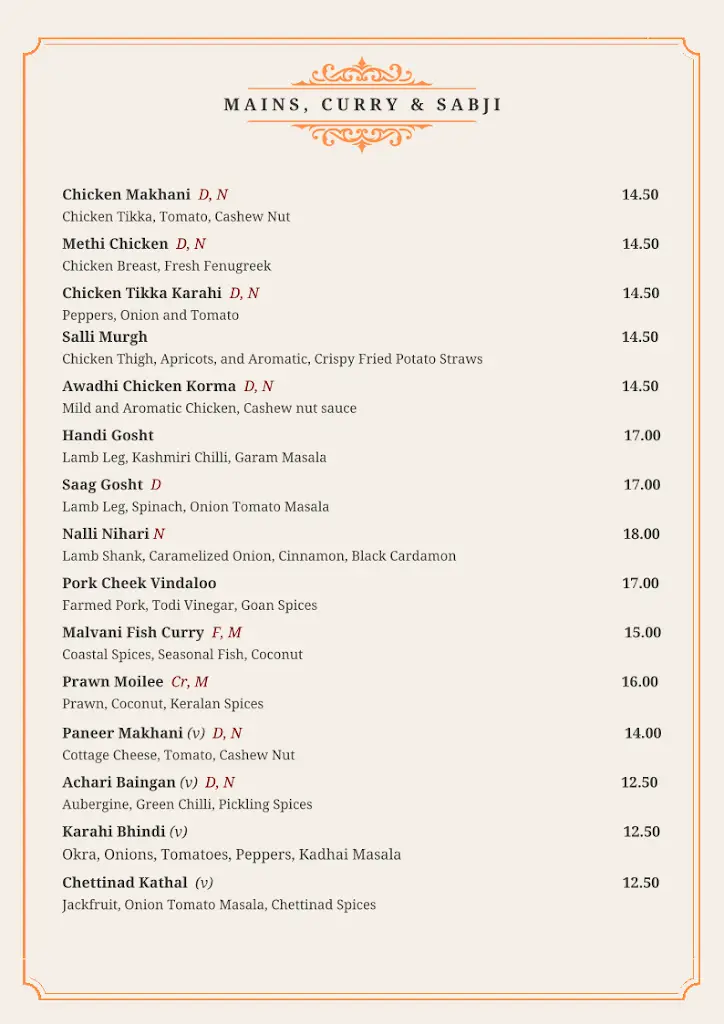 Menu_Dastaan Leeds_Bramhope_image_3