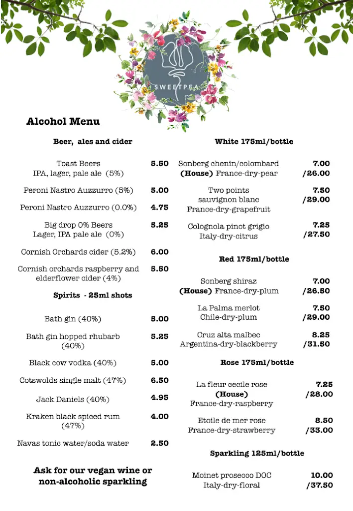 Menu_The Sweetpea Kitchen at the Weaving Shed_Bradford-on-Avon_image_2