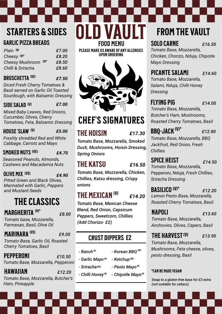 Menu_Old Vault_Braunton_image_1