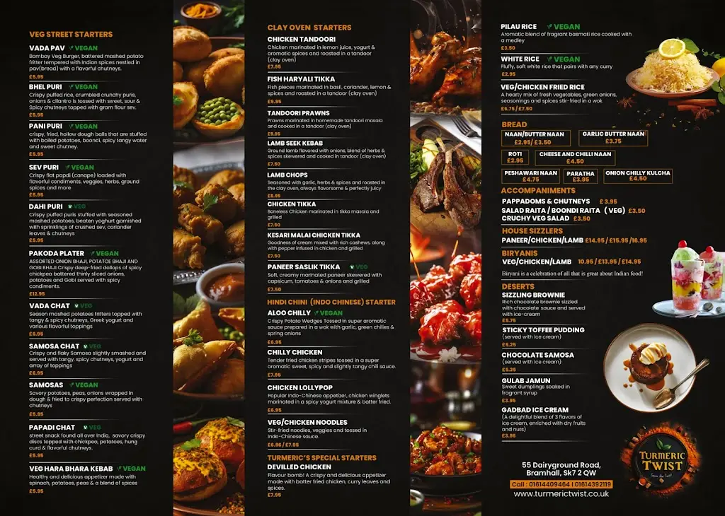 Menu_Turmeric Twist - Indian Restaurant & Bar_Bramhall_image_1