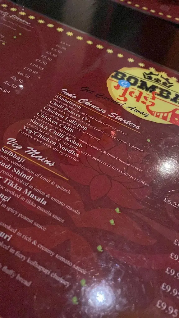 Menu_Bombay to Mumbai_Bramhall_image_1