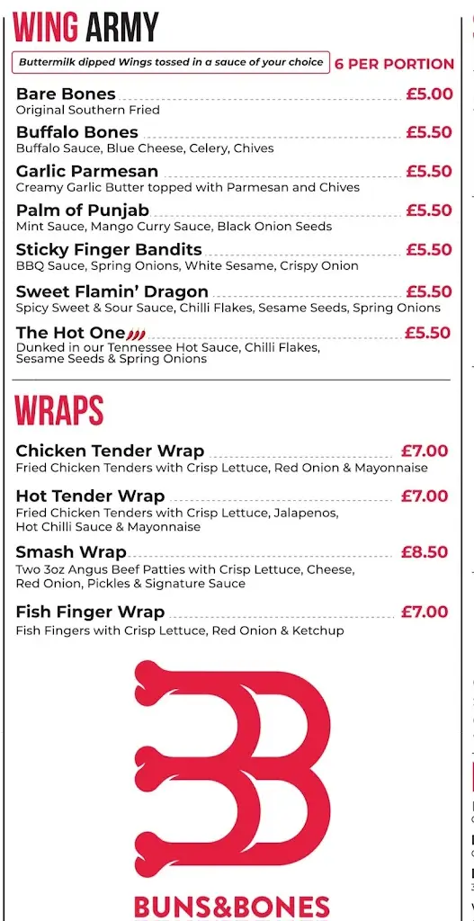 Menu_Buns & Bones_Aldershot_image_1