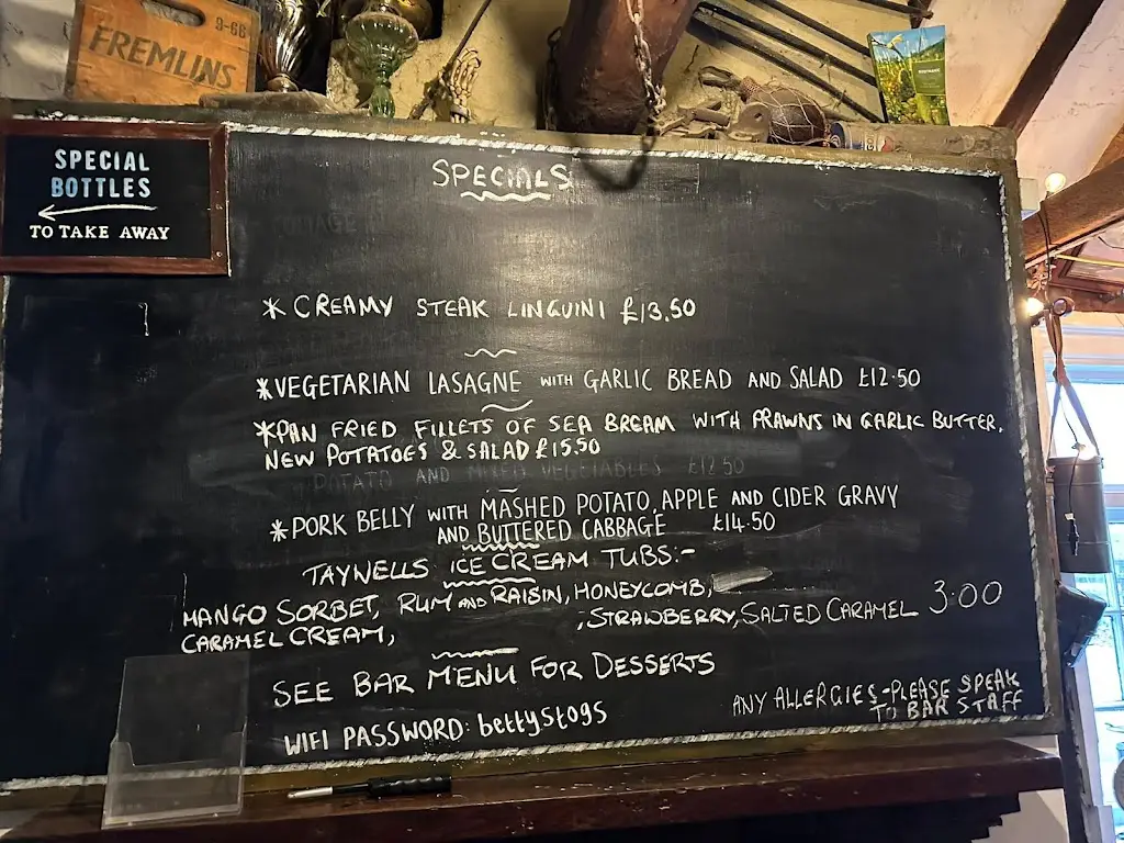 Menu_The Halfway House_Brenchley_image_1