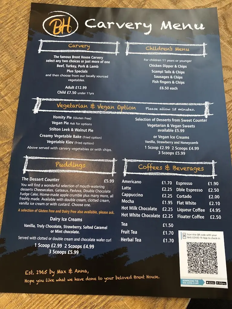 Menu_Brent House Carvery_Brent Knoll_image_2