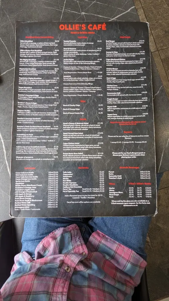 Menu_Ollie's Cafe_Brent Knoll_image_2