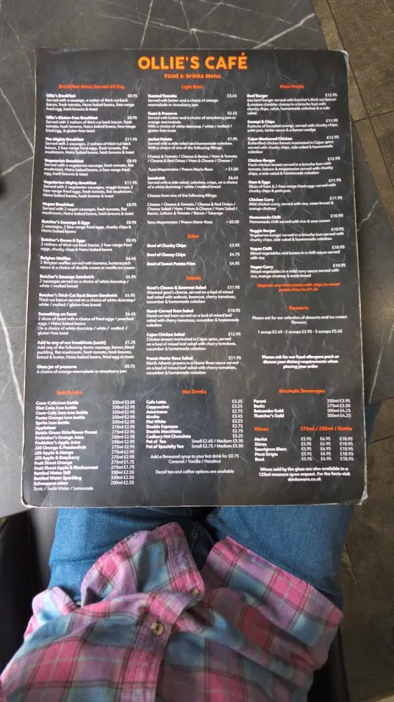 Menu_Ollie's Cafe_Brent Knoll_image_3