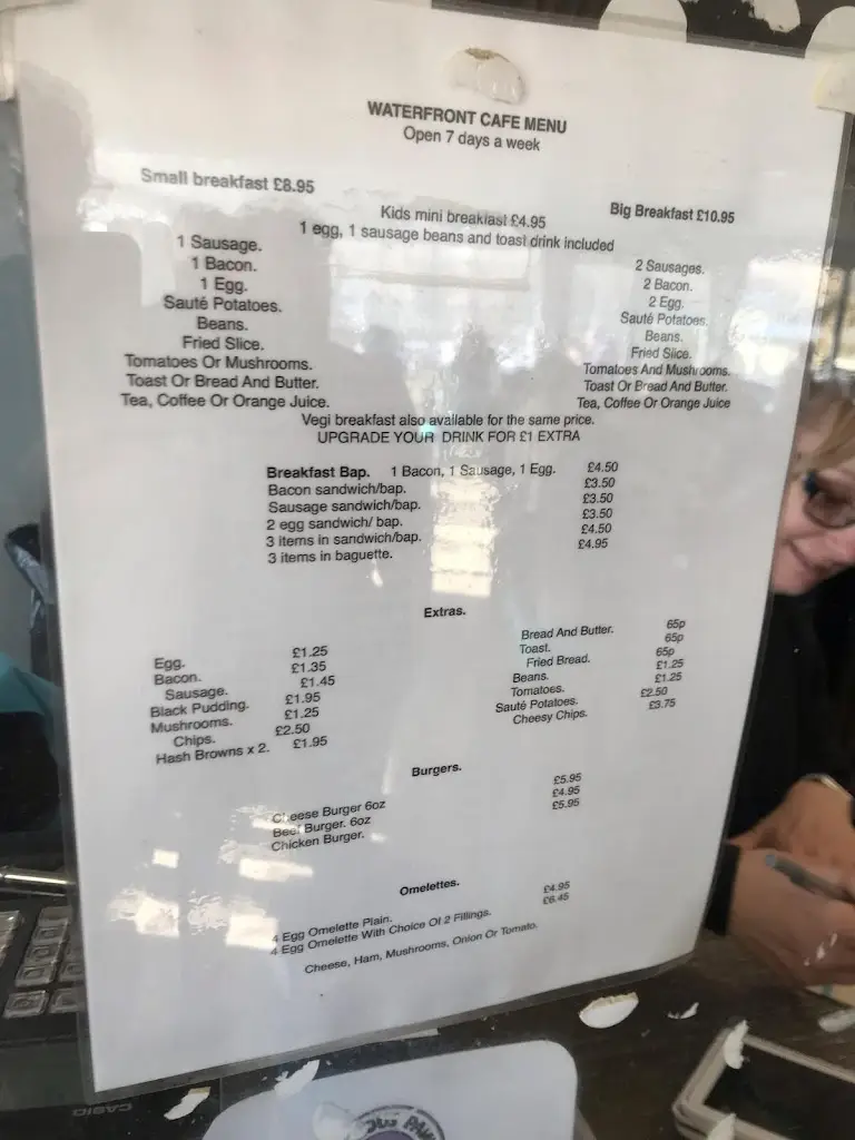 Menu_The Waterfront Diner_Bramford_immagine_4