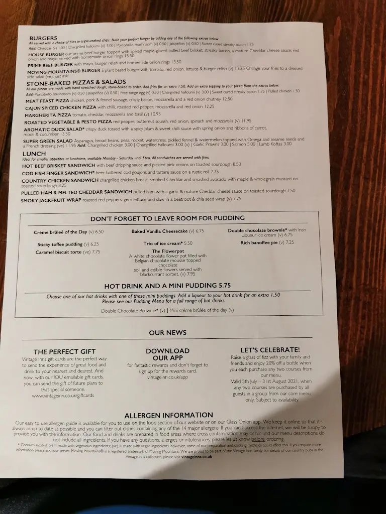 Menü_The Beagle_Bramford_Bild_3