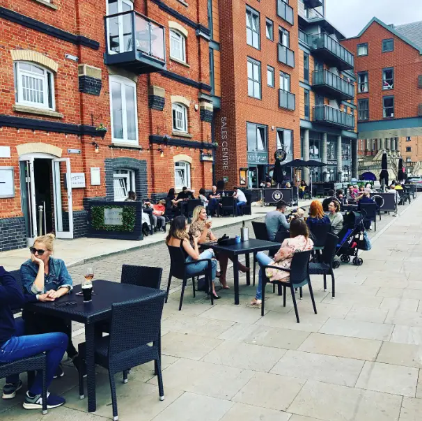 Waterfront Bistro Ipswich restaurant in Bramford