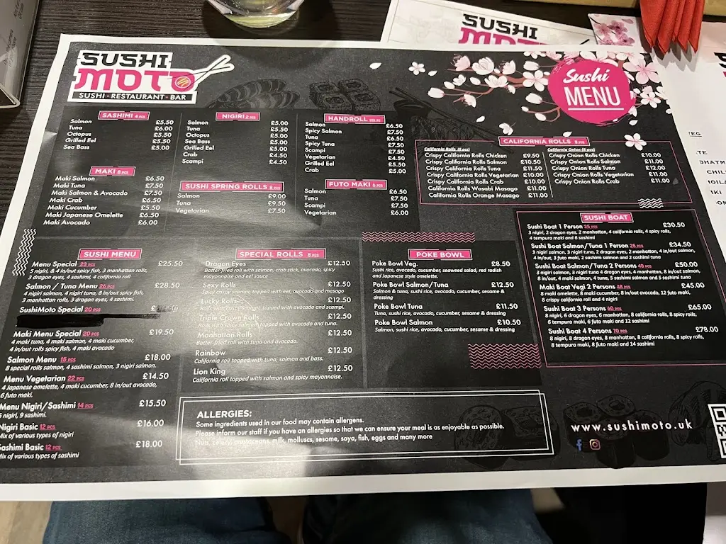Menu_SushiMoto Asian Fusion - Japanese, Nepalese, Chinese and Thai Dining_Aldershot_image_2