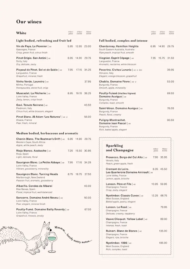 Menu_The Oaks_Bransgore_immagine_2