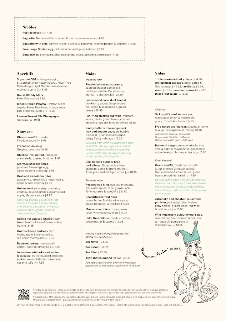 Menu_The Oaks_Bransgore_immagine_4