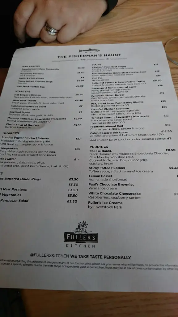 Menu_The Fisherman's Haunt, Christchurch_Bransgore_image_3