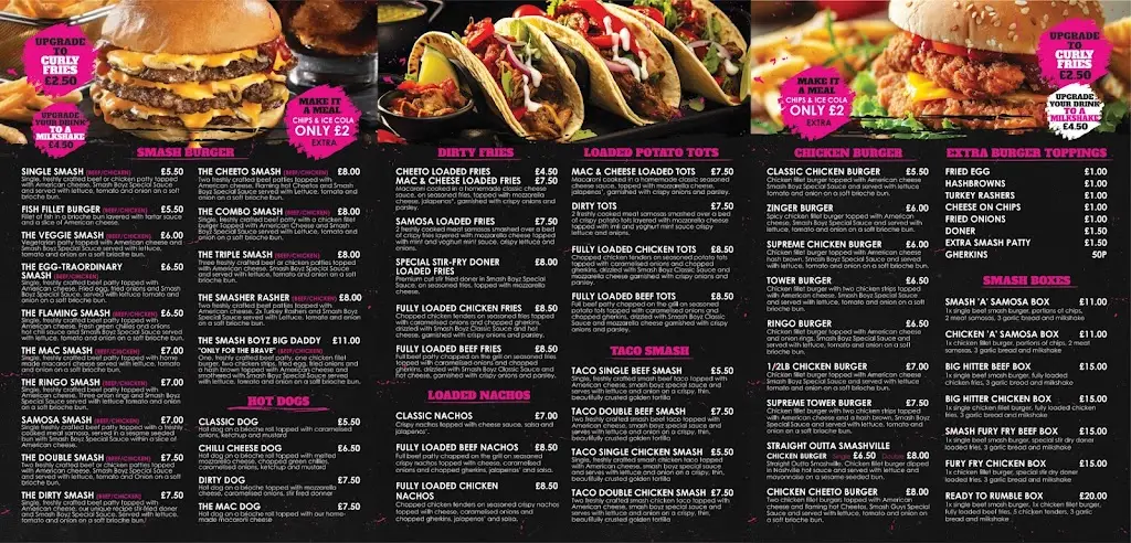 Menu_Smash Boyz_Brierfield_image_2