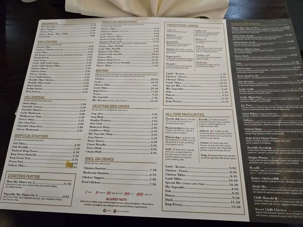 Menu_Madras spice Bredbury_Bredbury_image_1