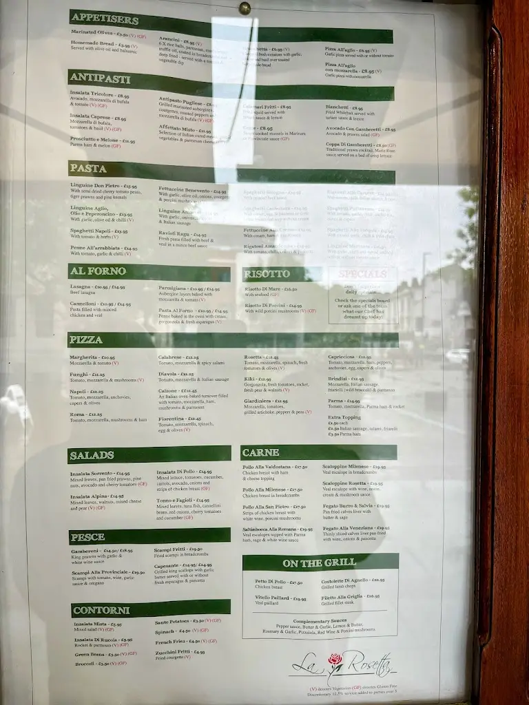 Menu_La Rosetta Restaurant_Brentford_image_3