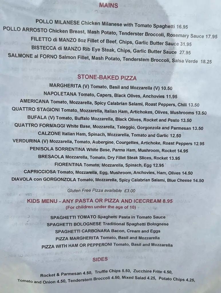 Menu_Siracusa - Italian Restaurant Brentford_Brentford_image_2