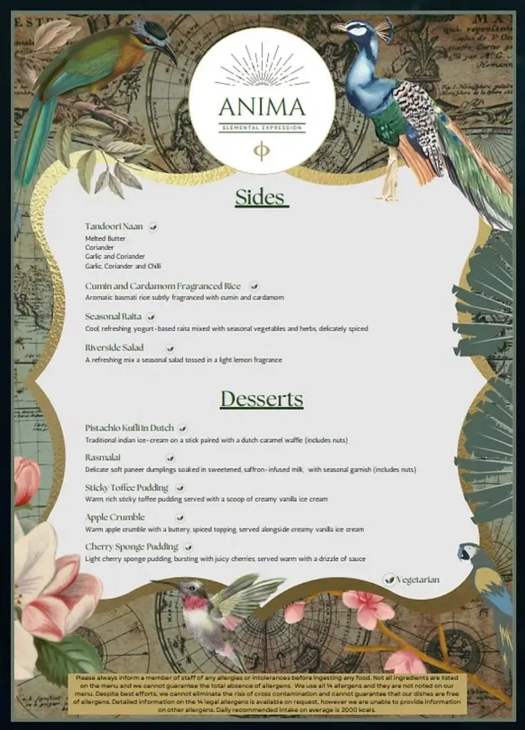 Menu_ANIMA Φ_Brentford_image_1