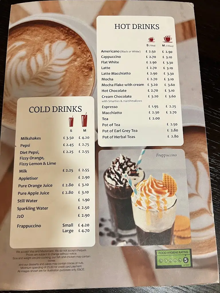 Menü_Jenny's Cafe & Restaurant_Aldershot_Bild_4