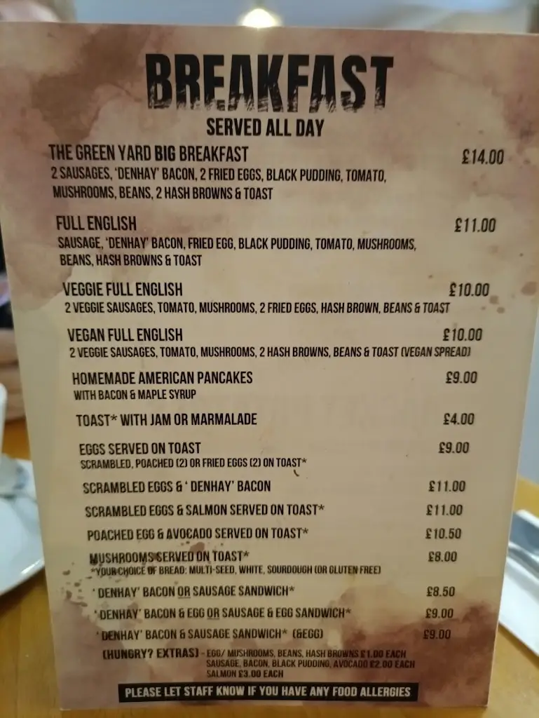 Menu_The Green Yard_Bridport_image_4