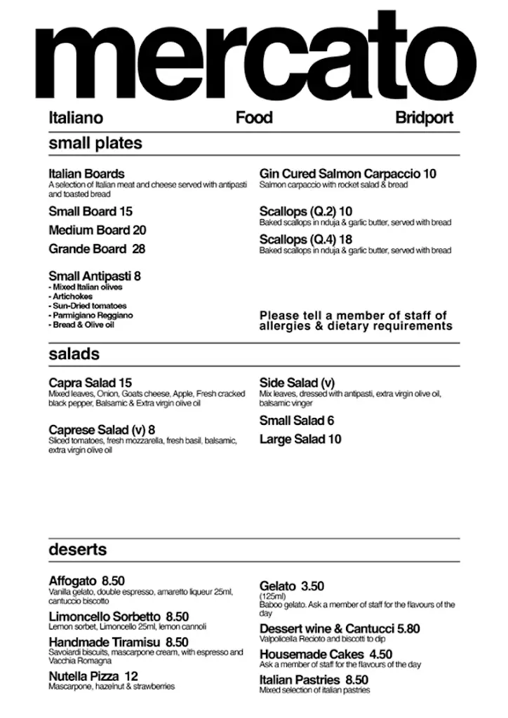 Menu_Mercato Italiano ltd_Bridport_image_2