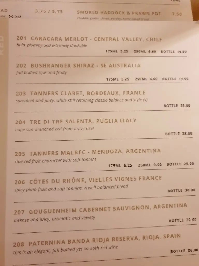 Menu_The Royle_Bridgnorth_image_1