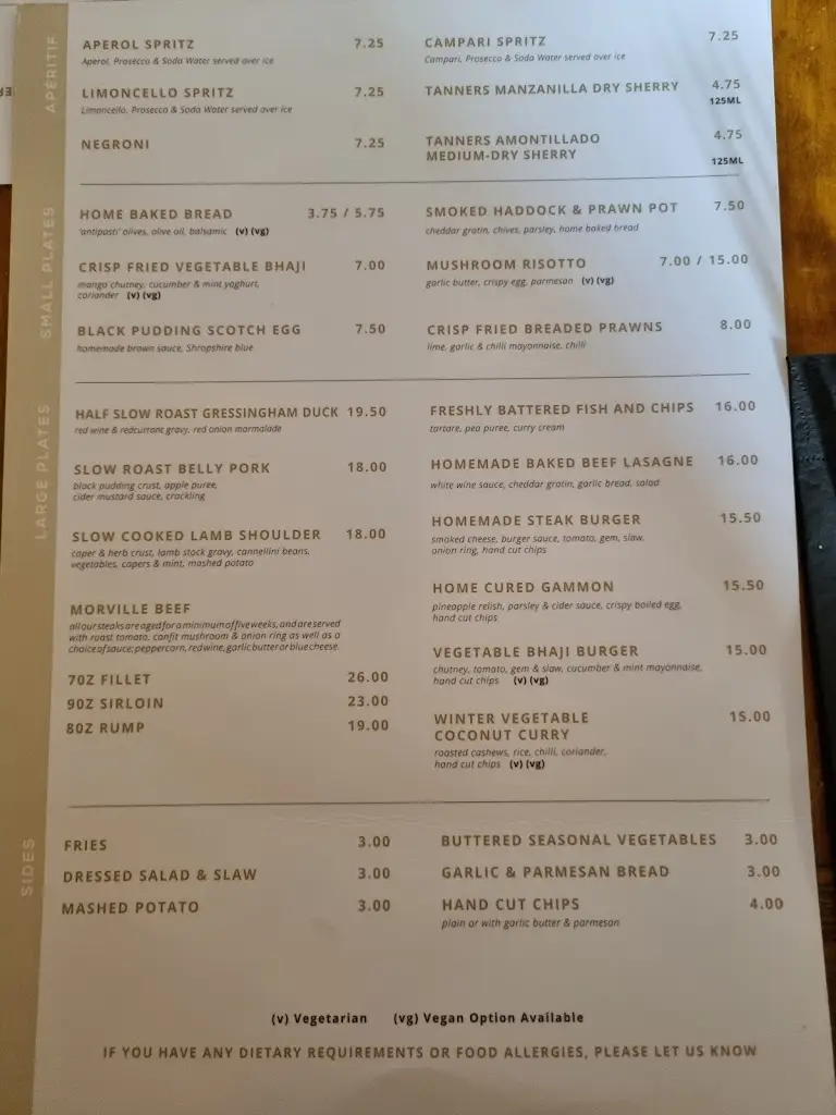 Menu_The Royle_Bridgnorth_image_2