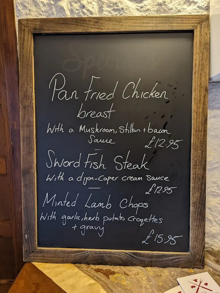 Menu_The Down Inn_Bridgnorth_image_1