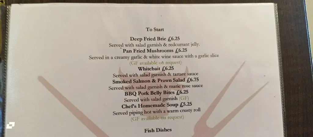 Menu_The Down Inn_Bridgnorth_image_3