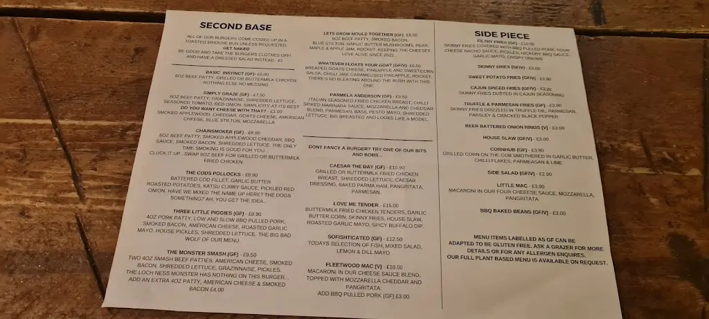 Menu_Graze in Bridgnorth_Bridgnorth_image_1