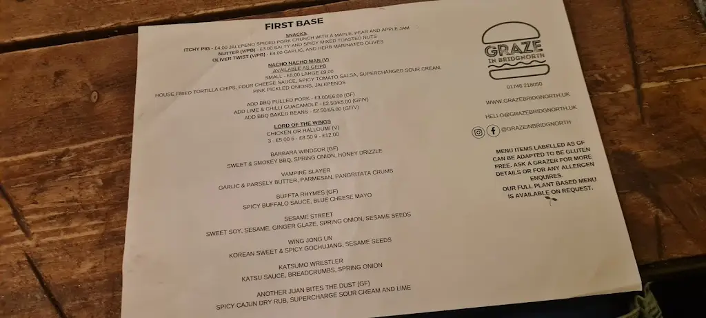 Menu_Graze in Bridgnorth_Bridgnorth_image_2