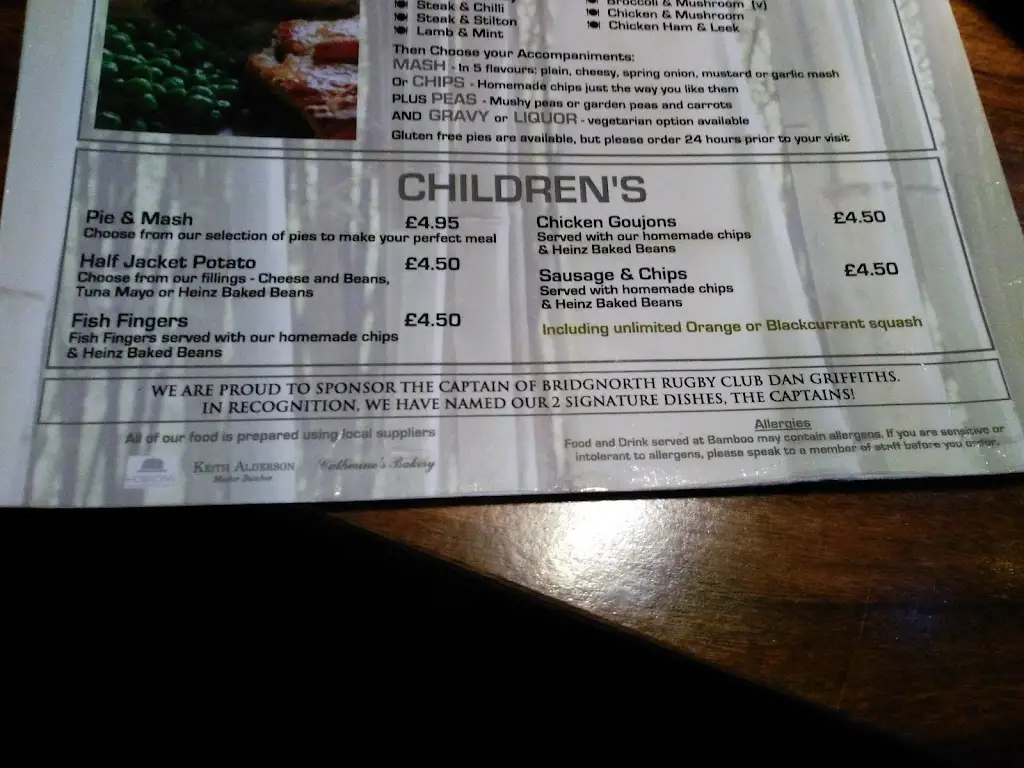 Menu_Ridleys on the River_Bridgnorth_immagine_4