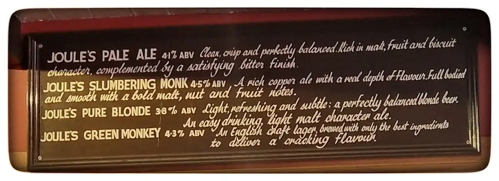 Menu_The Shakespeare Inn_Bridgnorth_immagine_2