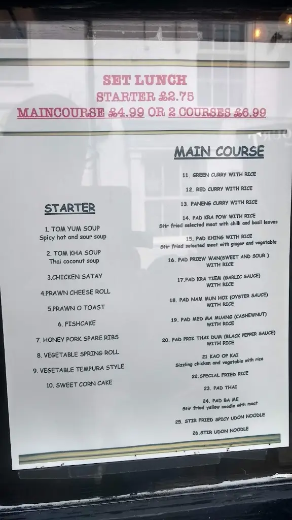 Menu_Thai Arts_Bridgnorth_image_3