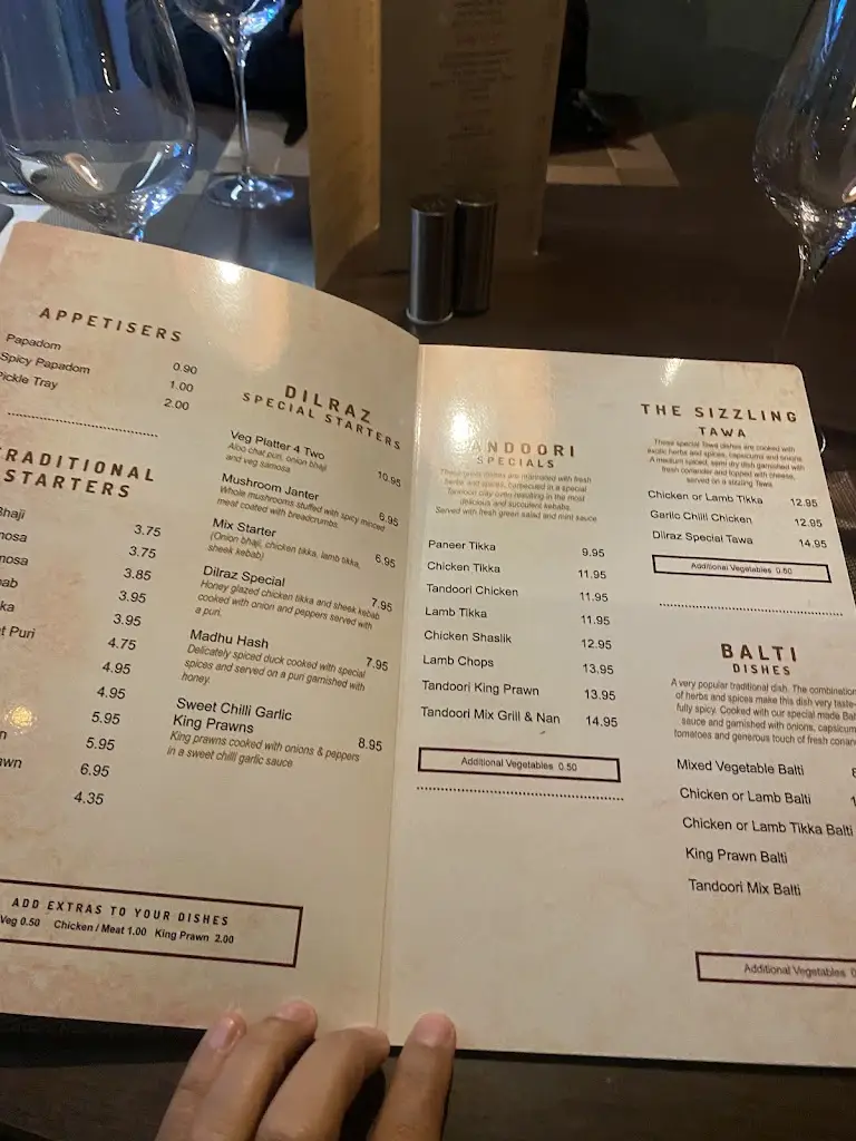 Menu_Dilraz_Bridgnorth_immagine_1