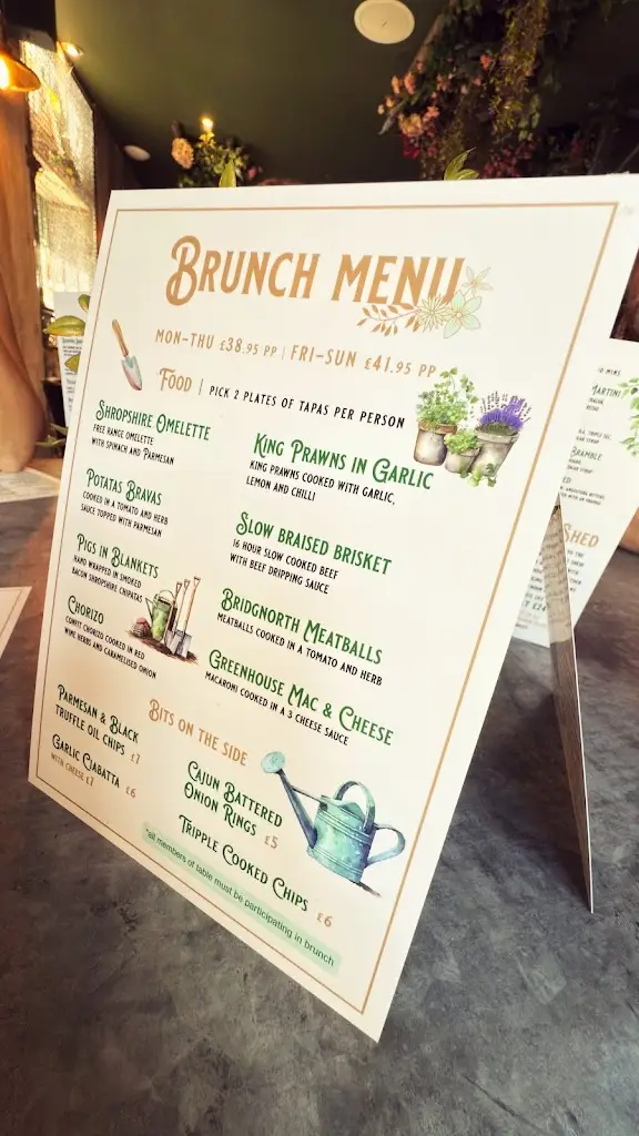 Menu_The Greenhouse_Bridgnorth_image_2