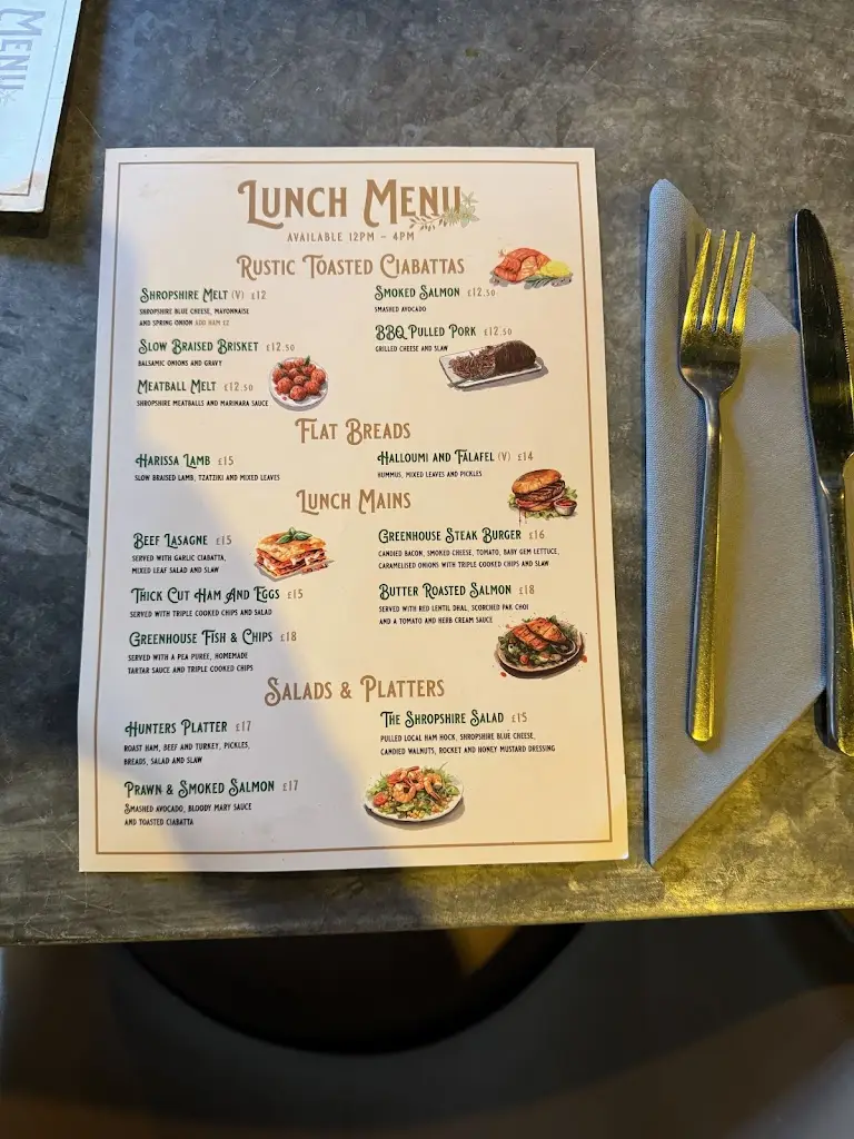 Menu_The Greenhouse_Bridgnorth_image_4