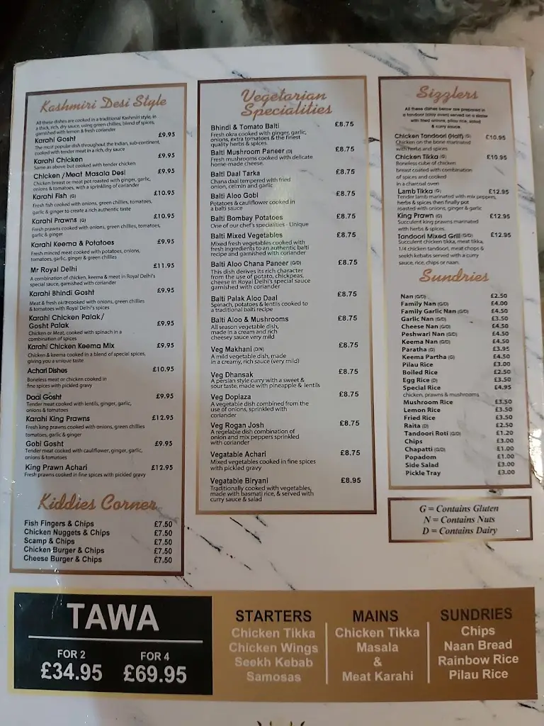 Menu_Royal Delhi_Brighouse_image_2