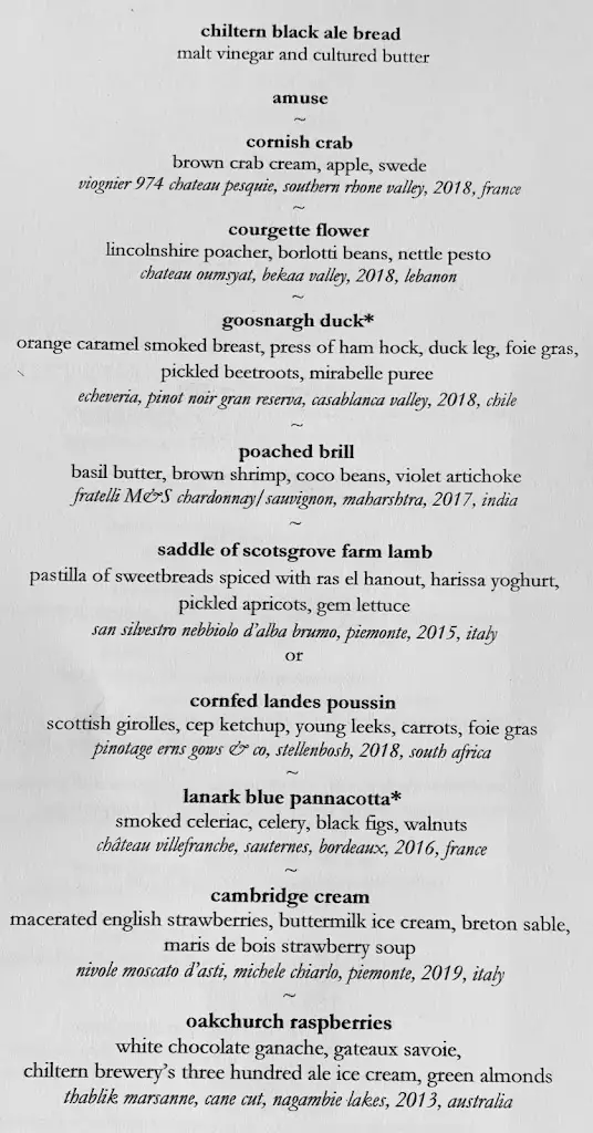 Menu_The Artichoke_Amersham on the Hill_image_3