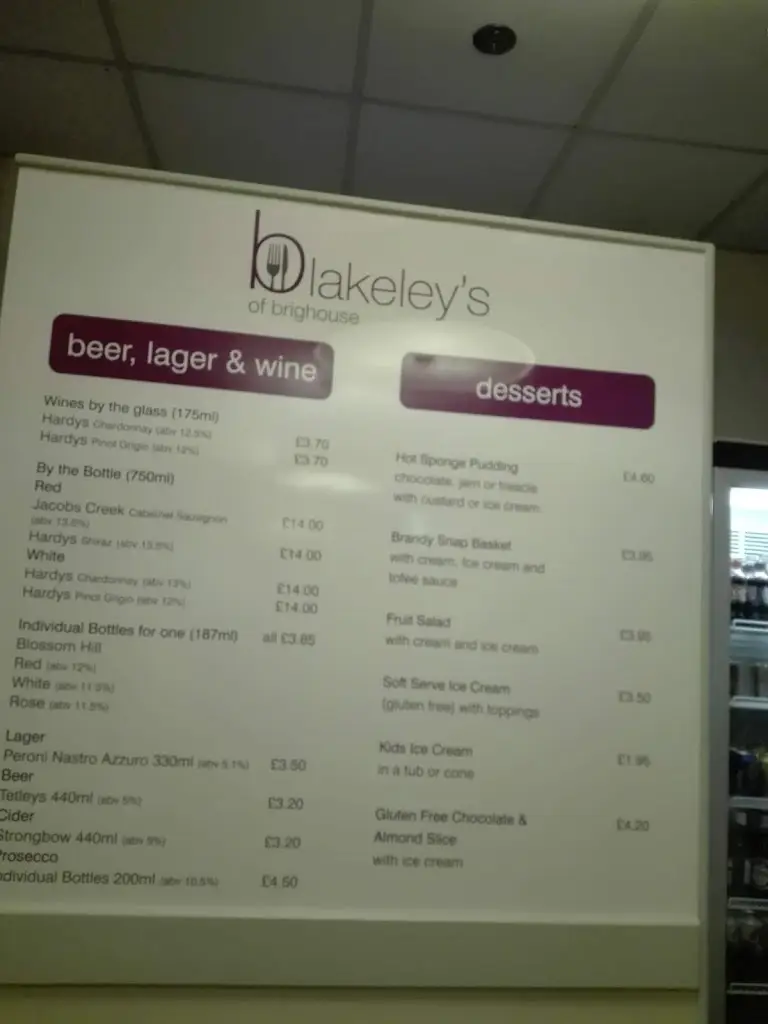 Menu_Blakeleys Of Brighouse Take Away & Restaurant_Brighouse_image_1