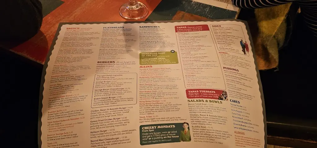 Menu_Metro Lounge_Amersham on the Hill_image_1