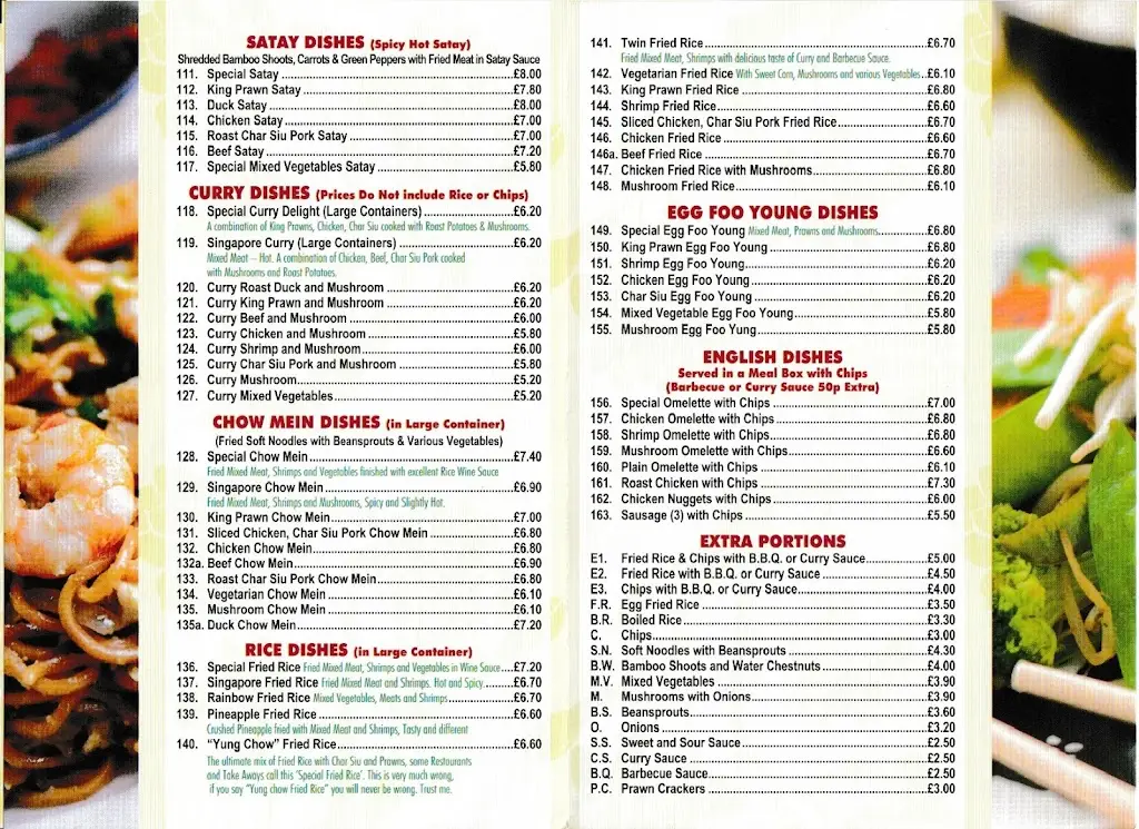 Menu_Brinklow House_Brinklow_immagine_1